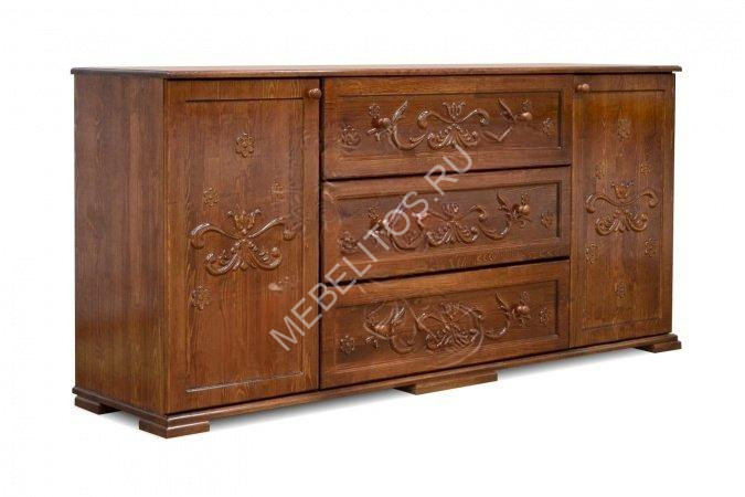 Комод семейный Марта М, массив дерева 180х85х45 ДСС Комод семейный Марта М, массив дерева 180х85х45 ДСС