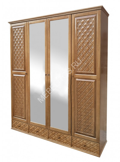 Шкаф Наири, массив дерева 190х240х54 ДСС
