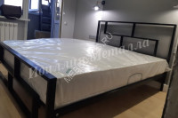 Кровать в темных тонах Loft L-014