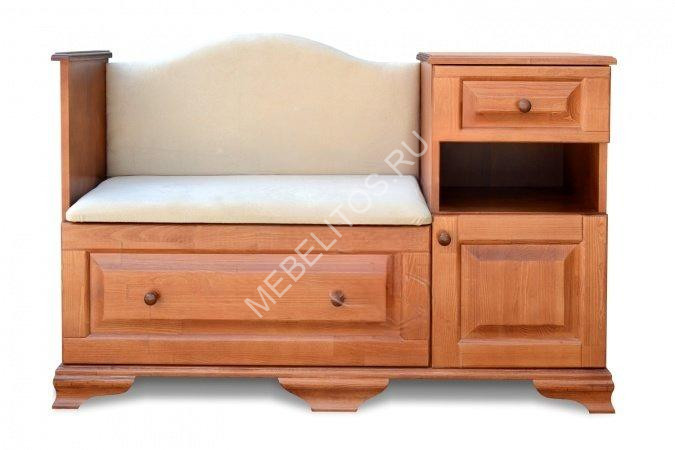 Телефонница М, массив дерева 120х75х40, ДСС