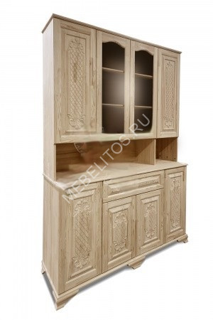 Буфет Купец-М4, массив дерева 160х220х50/35 ДСС Буфет Купец-М4, массив дерева 160х220х50/35 ДСС