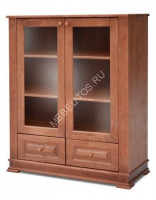 Комод книжный "Верди М2", массив дерева 100х120х45, ДСС