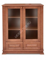 Комод книжный "Верди М2", массив дерева 100х120х45, ДСС