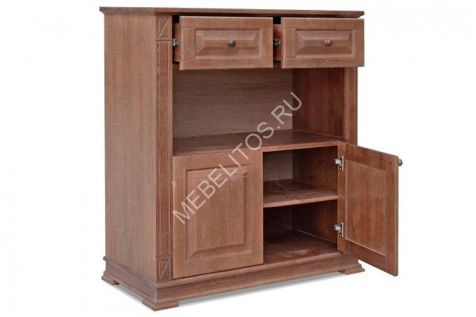 Комод с нишей "Верди М2", массив дерева 100х110х45, ДСС