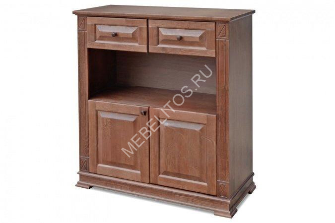 Комод с нишей "Верди М2", массив дерева 100х110х45, ДСС