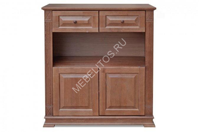 Комод с нишей "Верди М2", массив дерева 100х110х45, ДСС