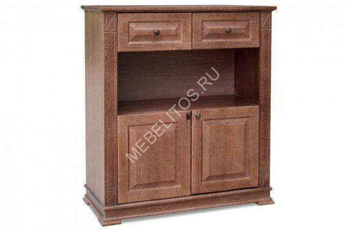 Комод с нишей "Верди М2", массив дерева 100х110х45, ДСС