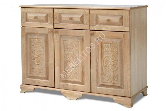 Комод Каталина М2, массив дерева 120х90х45 ДСС