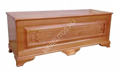 Сундук Купец М, массив дерева 120х45х45 ДСС