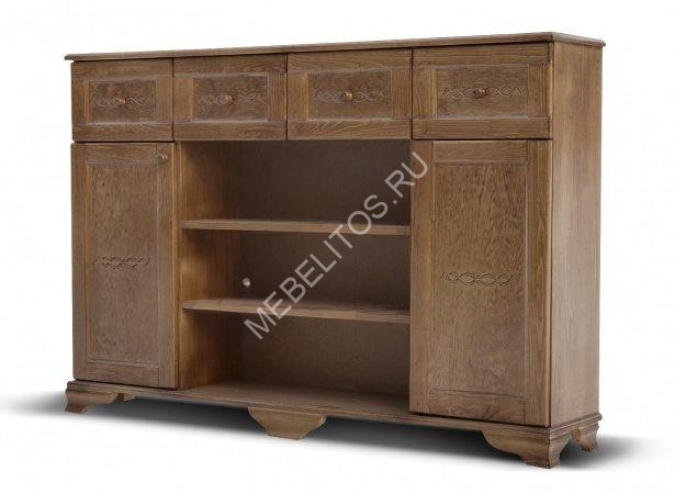 Комод Командор М, массив дерева 140х90х45 ДСС