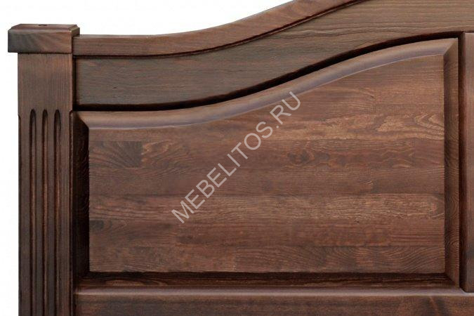 Кровать "Европа", массив дерева 120х200, ДСС Кровать "Европа", массив дерева 120х200, ДСС