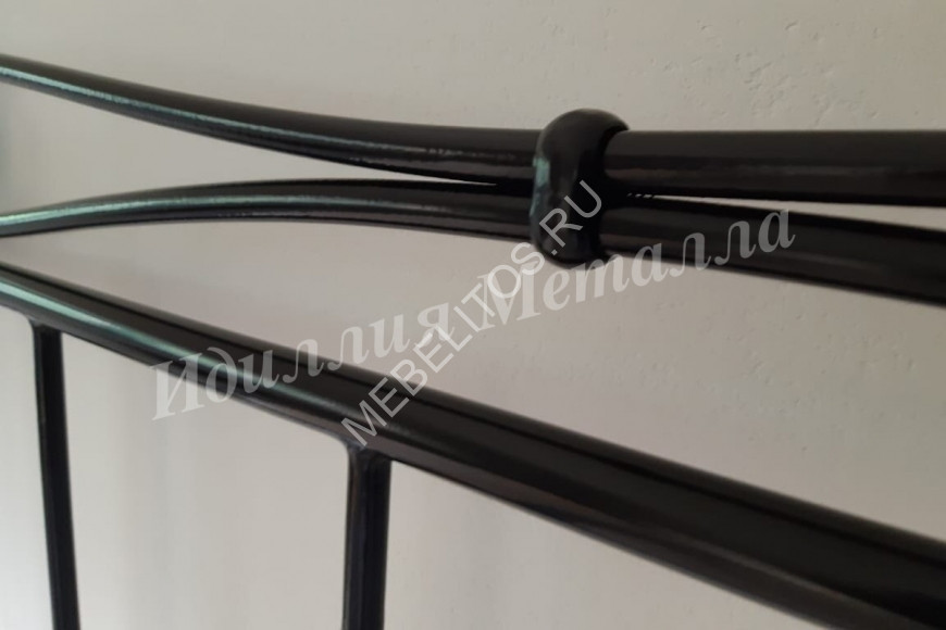 Кованая кровать с подъемным механизмом PM-045
