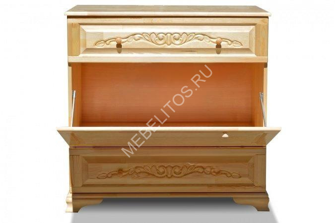 Комод Вега М, массив дерева 90х100х45 ДСС