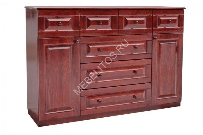 Комод Семейный М, массив дерева 150х90х45 ДСС