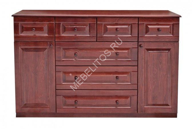Комод Семейный М, массив дерева 150х90х45 ДСС