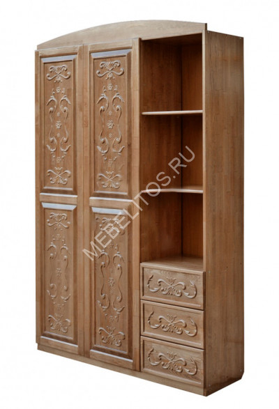 Шкаф Маран, массив дерева 150х220х54 ДСС