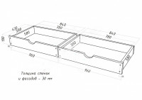 Кровать детская Нота, массив дерева 120х200 ДСС Кровать детская Нота, массив дерева 120х200 ДСС