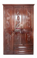 Шкаф Амина-М, массив дерева 220х150х54 ДСС