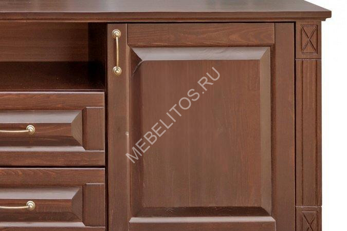 Тумба ТВ "Верди М4", массив дерева 150х60х45, ДСС