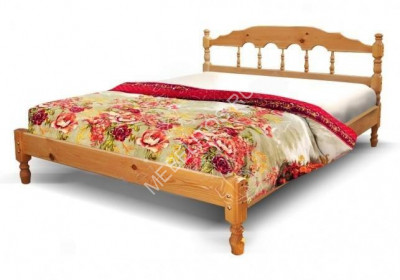 Кровать с матрасом “Каролина”, массив дерева 120х200, ДСС
