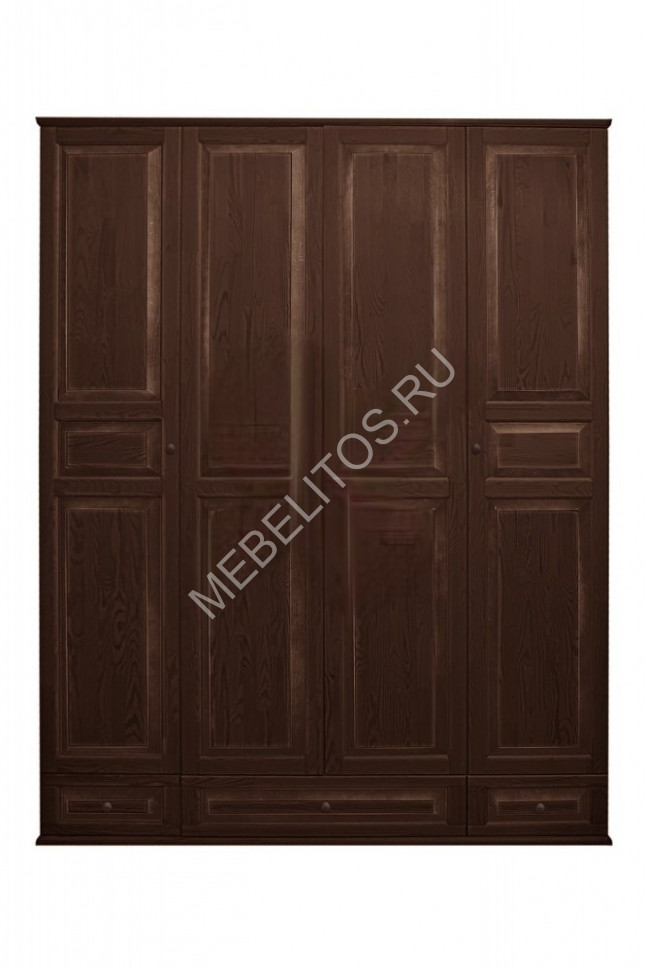 Шкаф Ассоль-М, массив дерева 180х220х54 ДСС