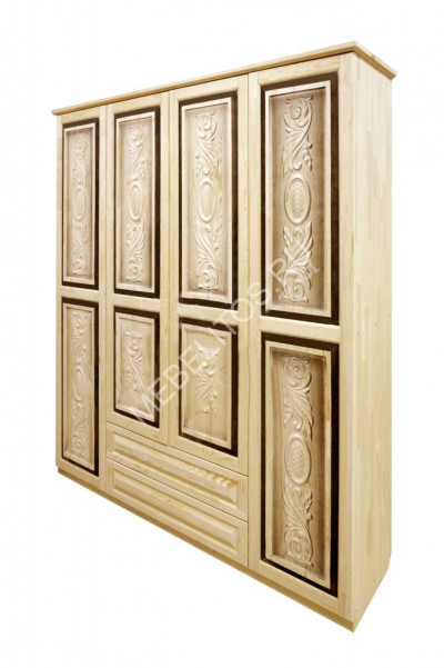 Шкаф Мирзо, массив дерева 220х220х54 ДСС