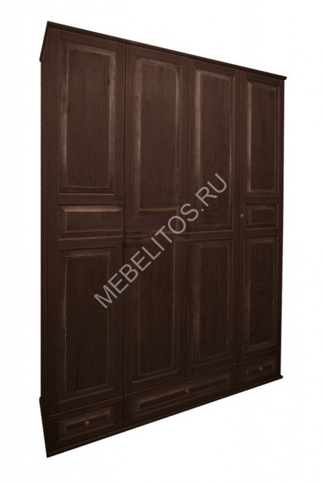 Шкаф Ассоль-М, массив дерева 180х240х54 ДСС