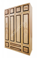 Шкаф Роза, массив дерева 170х220х54 ДСС