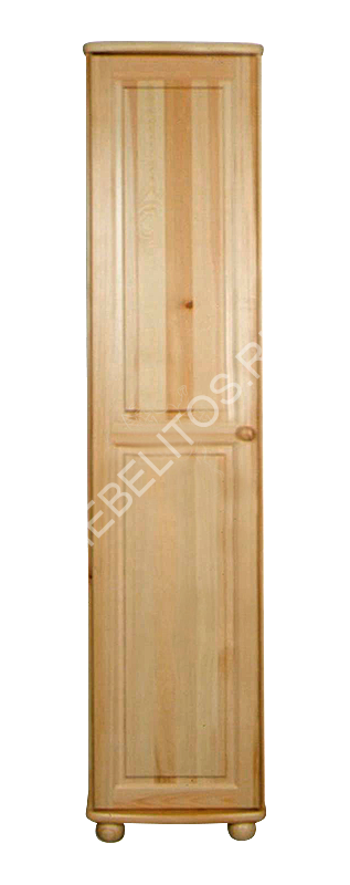 Шкаф Модена одностворчатый, массив дерева 60х220х54 ДСС Шкаф Модена одностворчатый, массив дерева 60х220х54 ДСС