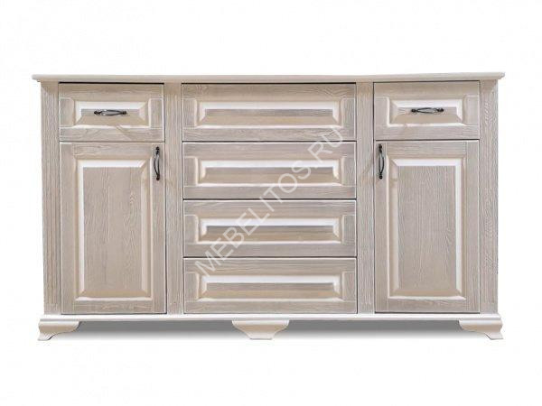 Комод Снежана М2, массив дерева 190х100х45 ДСС