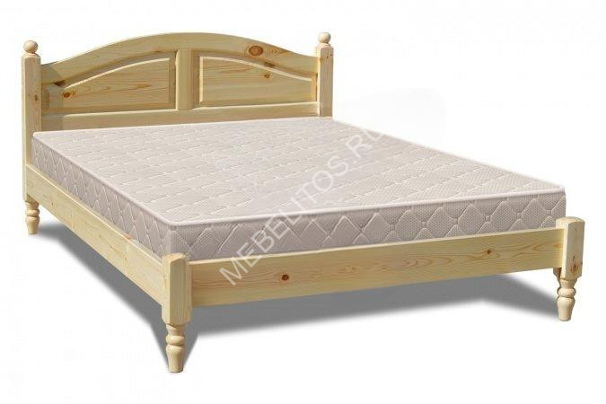 Кровать "Жасмин", массив дерева 120х200, ДСС Кровать "Жасмин", массив дерева 120х200, ДСС