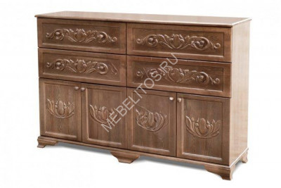 Комод София М, массив дерева 120х100х45 ДСС