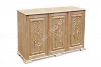 Комод Вика М, массив дерева 130х90х45 ДСС