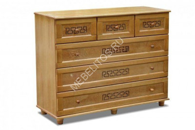 Комод Афина М, массив дерева 120х90х45 ДСС