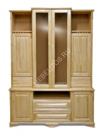 Стенка Трюмо, массив дерева 160х220х54, ДСС