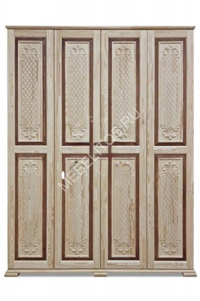 Шкаф Купец-М 4, массив дерева 160х220х54 ДСС